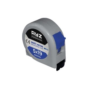 Ayz Şerit Metre Gri 5*19 Mm