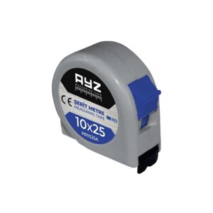Ayz Şerit Metre Gri 10*25 Mm